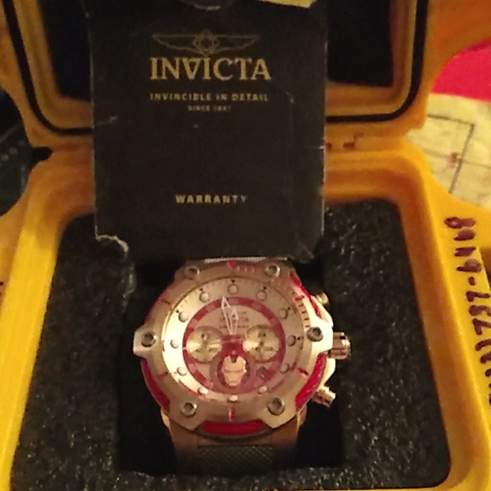 Special edition IRON MAN invicta  watch ..
